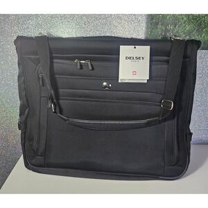 DELSEY Paris Helium Sky 2.0 B/O Garment Bag Black Carry-On Luggage 42" NWT